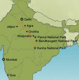 Indian wildlife delights - 13 days